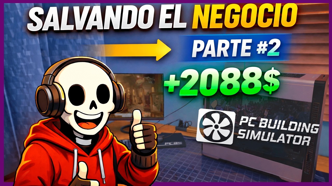 RESCATANDO un negocio en RUINAS 💻🔥 | PC Simulator #2
