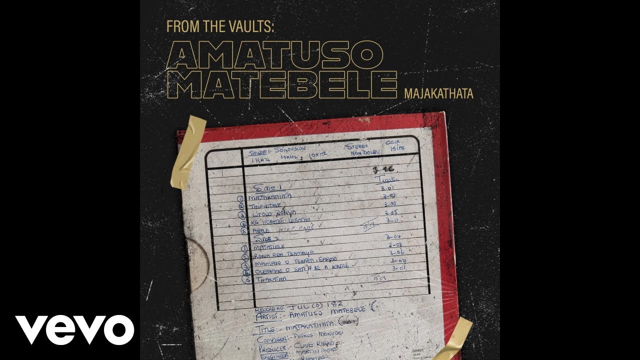 Amatuso Matebele - Majakathata (Official Audio)