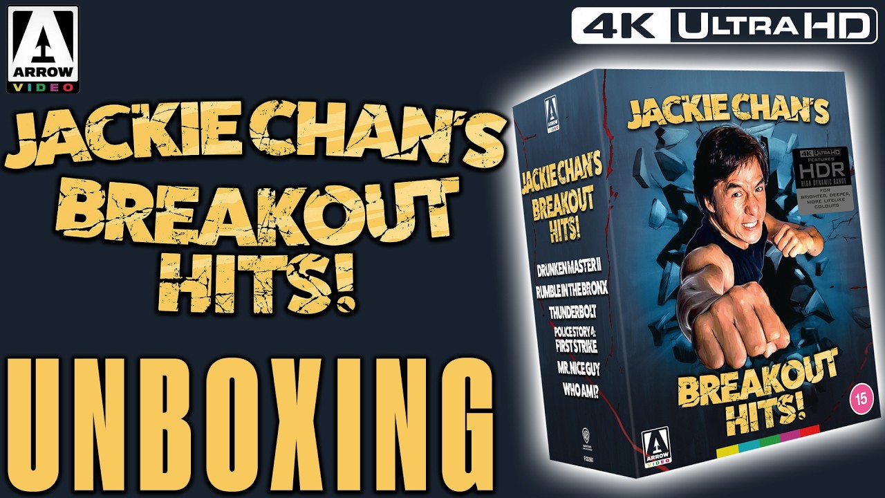 ARROW VIDEO &mdash; Коллекционное издание 4K Jackie Chan's BREAKOUT HITS &mdash; РАСПАКОВКА