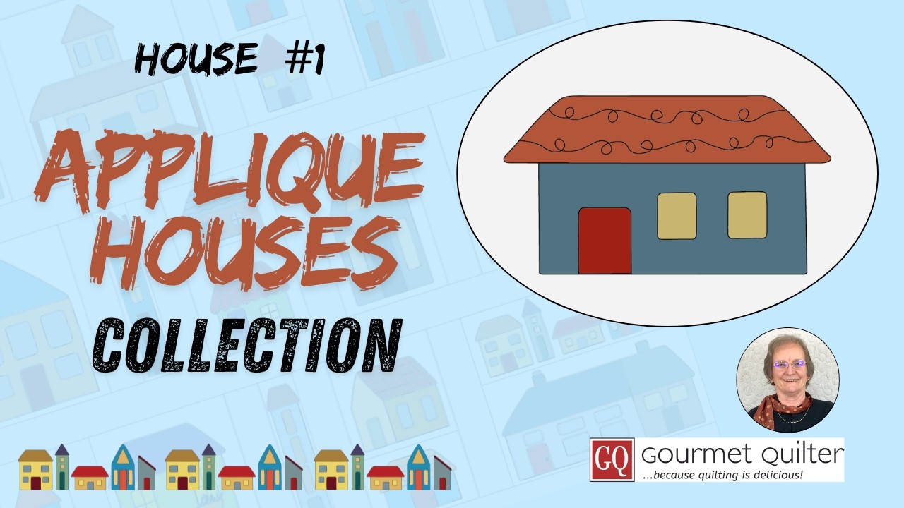 Houses  -  Applique 01 - Tasty Treats 2020