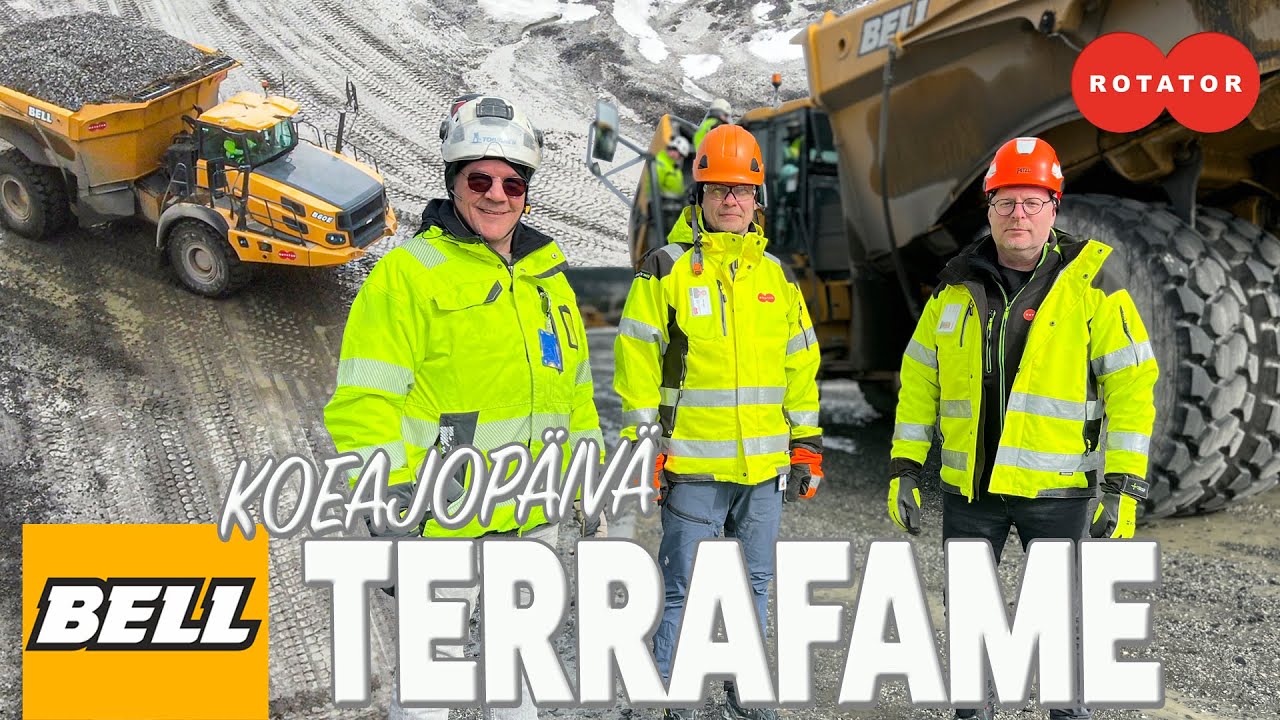 BELL sopii kaivoksille - koeajopäivä Sotkamossa