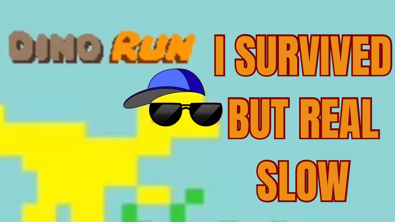 БЕГИ, ПАЛОЧКИ, НОГИ, БЕГИ! - Геймплей Dino Run