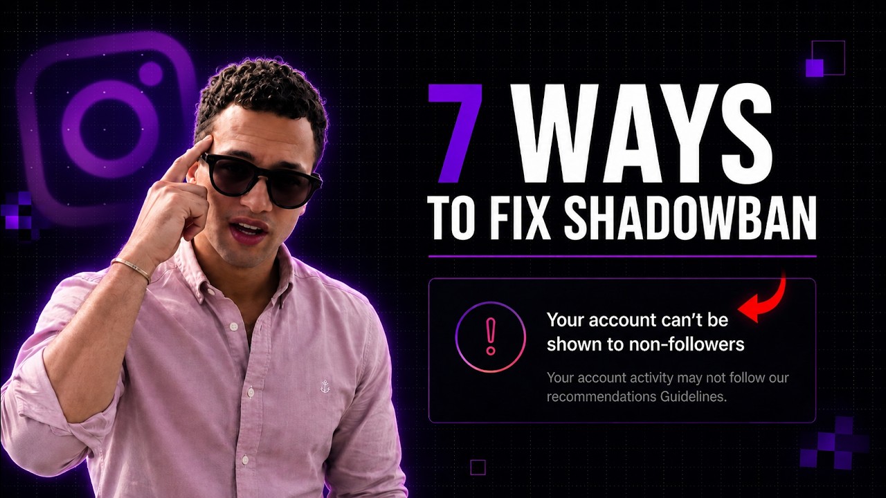 AI OFM: How to fix every instagram shadowban