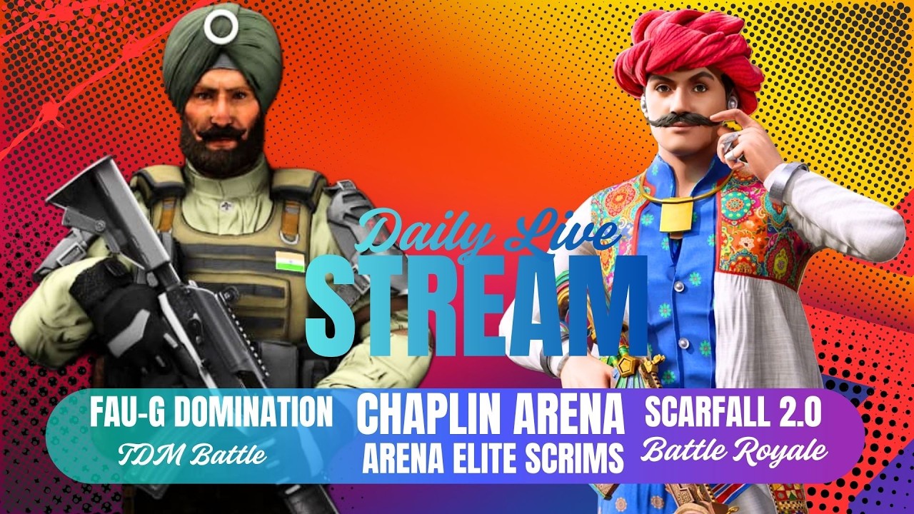FAUG DOMINATION | SCARFALL 2.0 Something Coming ? Are you Ready folks  @FAU-GDomination@ScarFall2.0