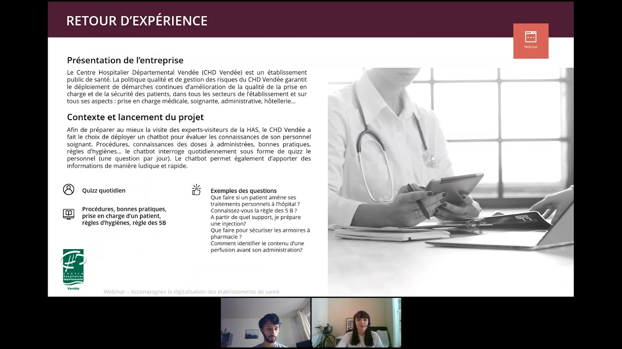 Accompagnez la digitalisation des établissements de santé