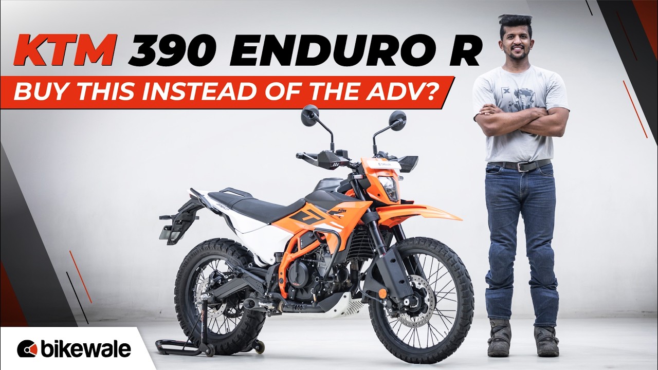 KTM 390 Enduro R I Better to buy this instead of the  KTM 390 ADV? I Real-world test I BikeWale