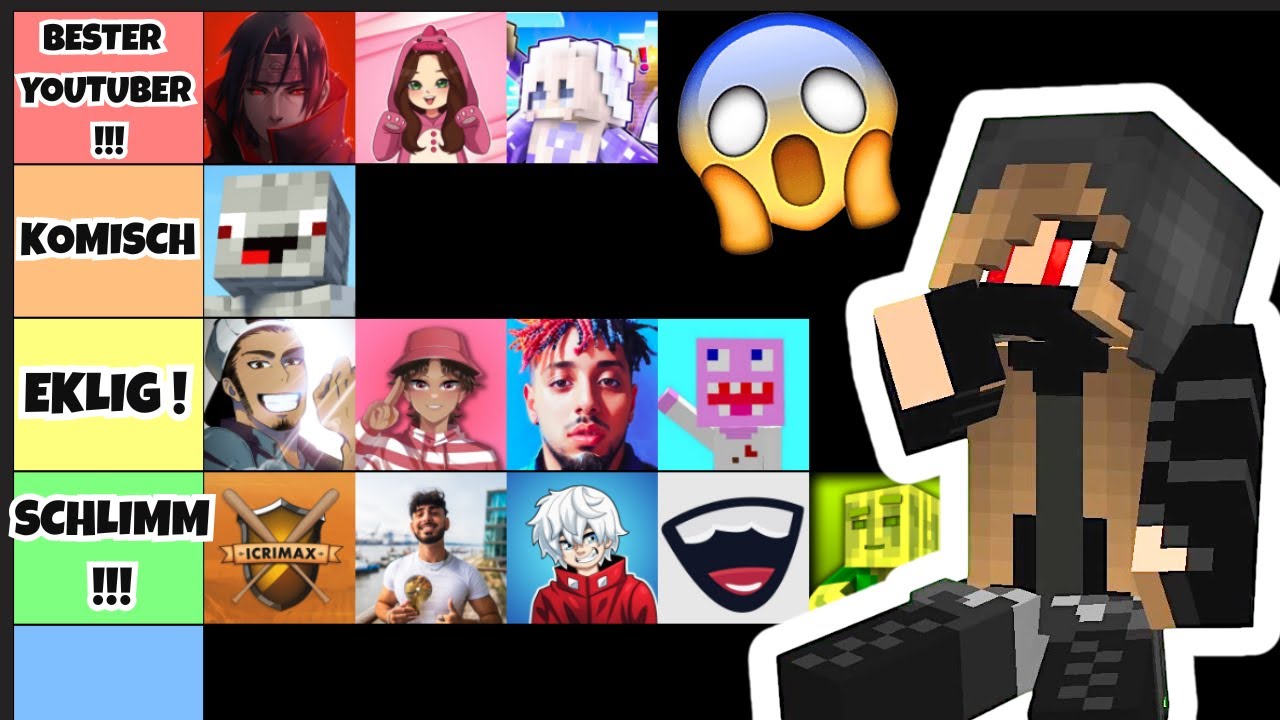 ICH BEWERTE DIE SCHLECHTESTEN YOUTUBER!!! (Youtuber Insel 3)