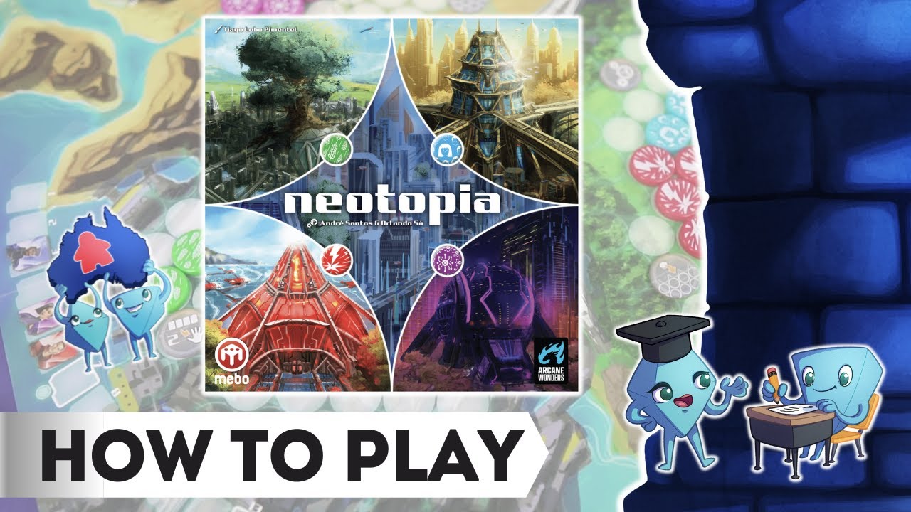 Neotopia - How to Play Board Game. With Stella and Tarrant