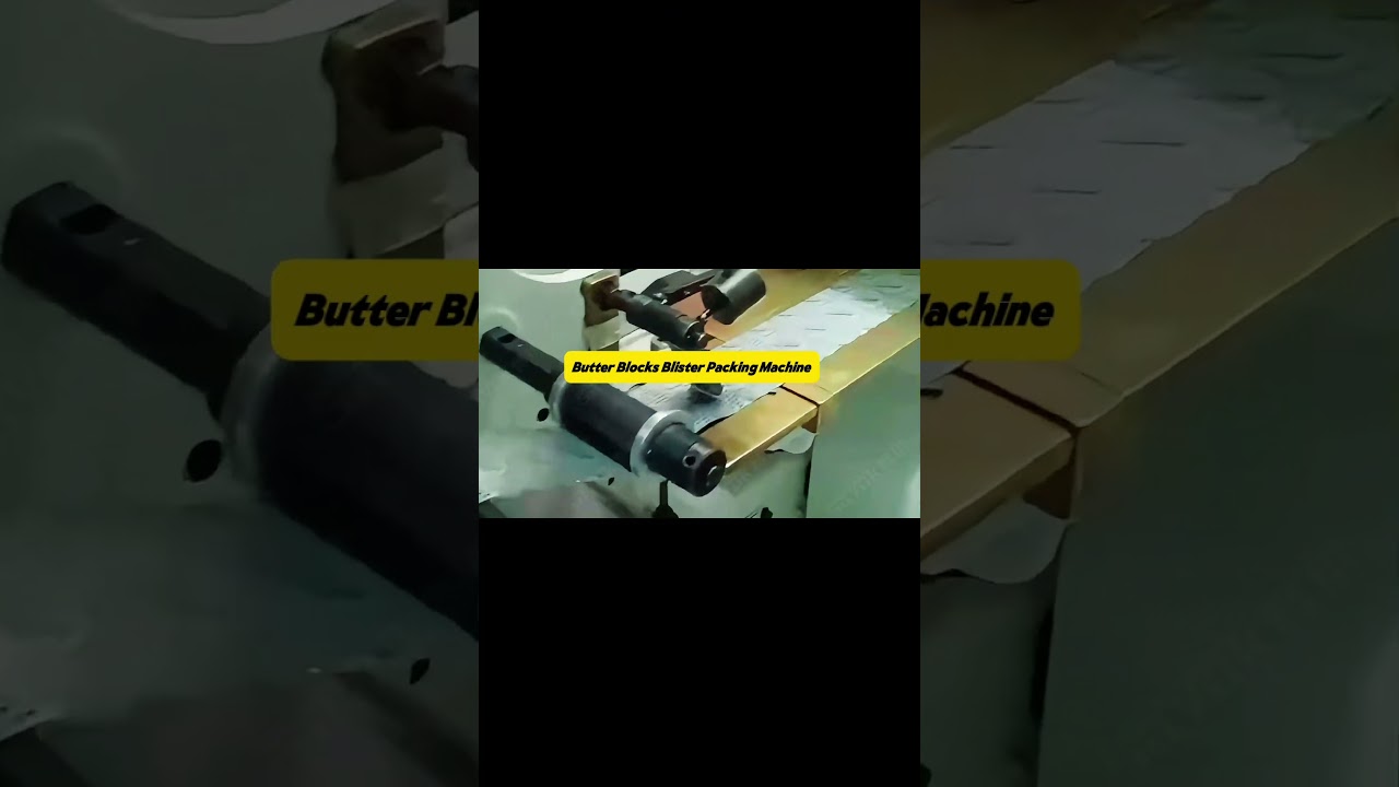 Butter Automatic Filling Blister Packing Machine | 