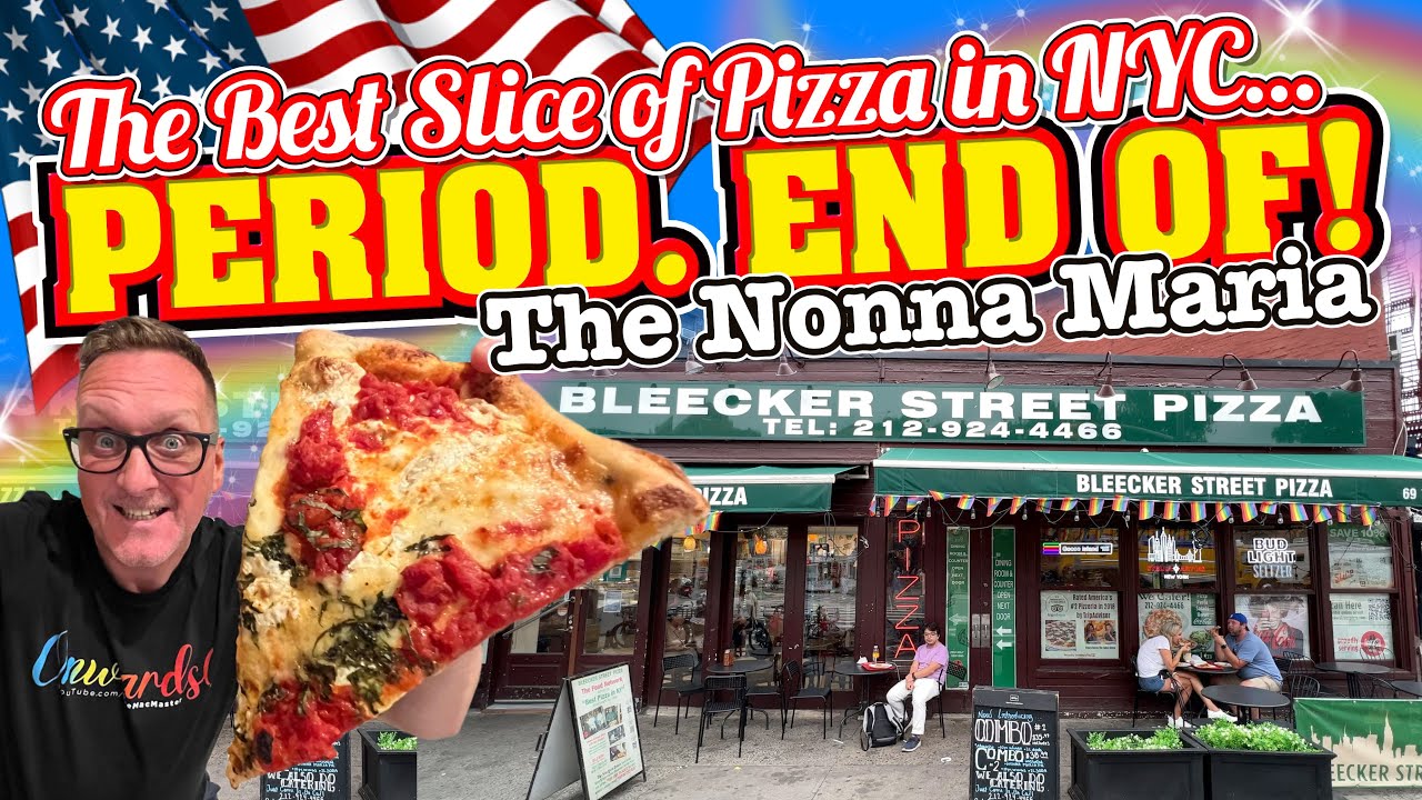 The BEST SLICE OF PIZZA in New York City...PERIOD. END OF!!!