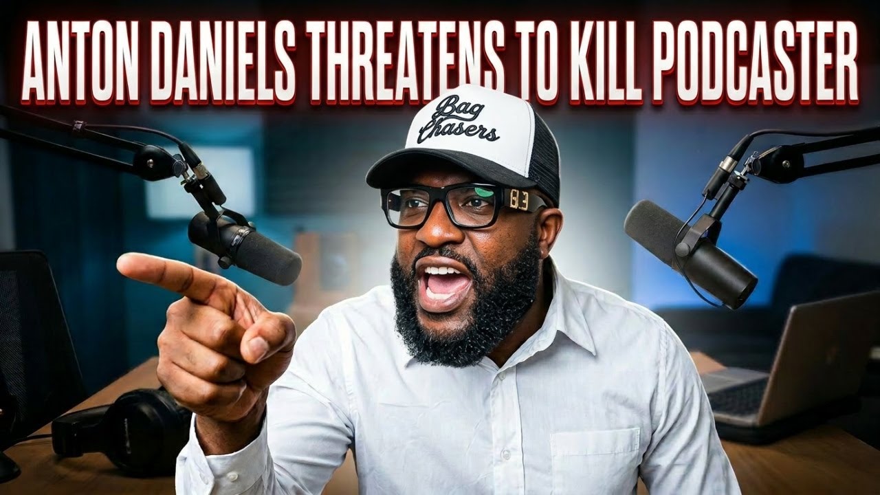 Anton Daniel’s threatens to kill podcaster?! Crashes out