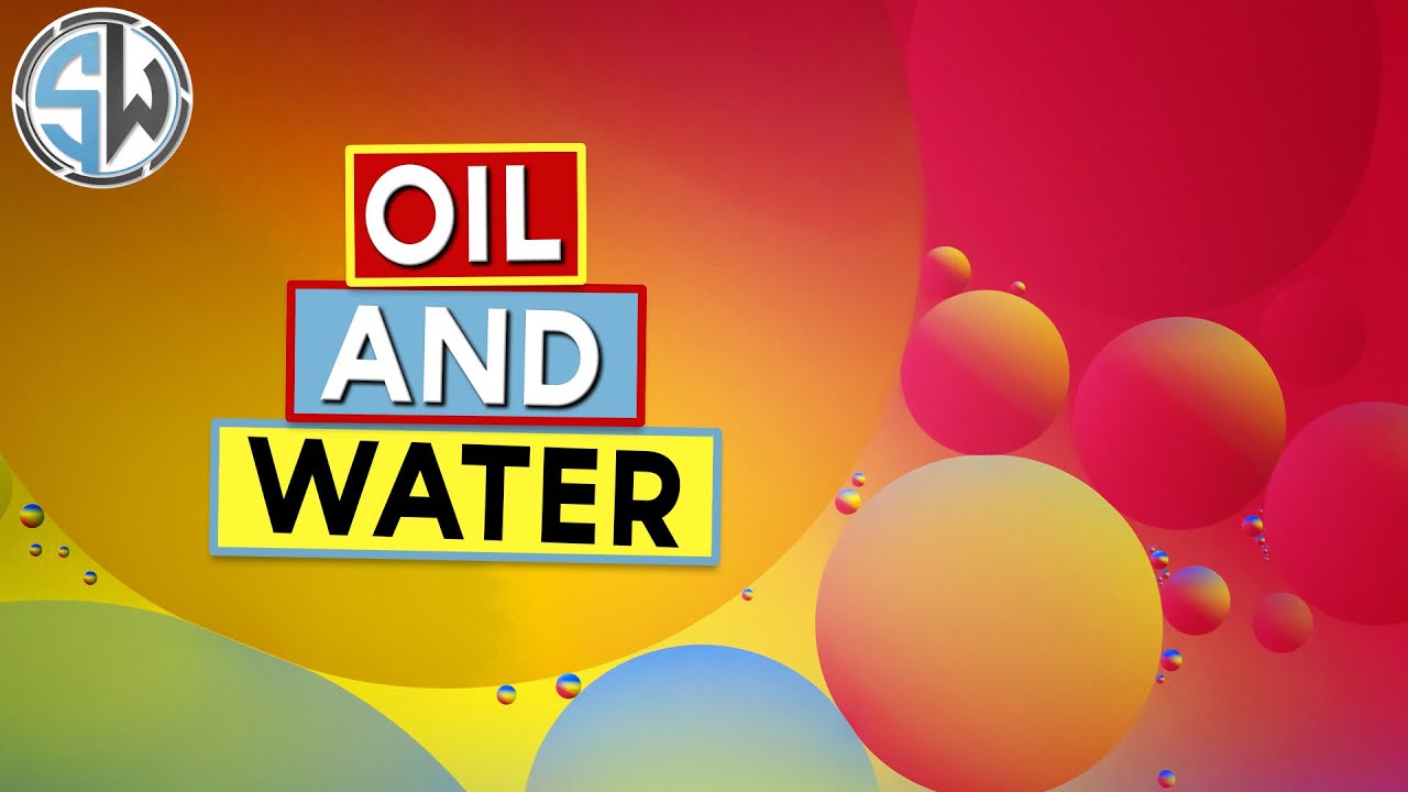 Oil and Water Macro Photography