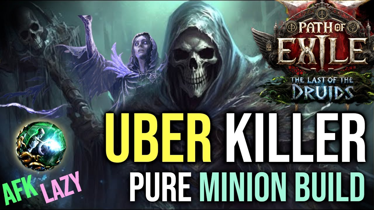 Just LAZY !!! Frost Mage Lich POE2 0.4 Pure AFK minion Build