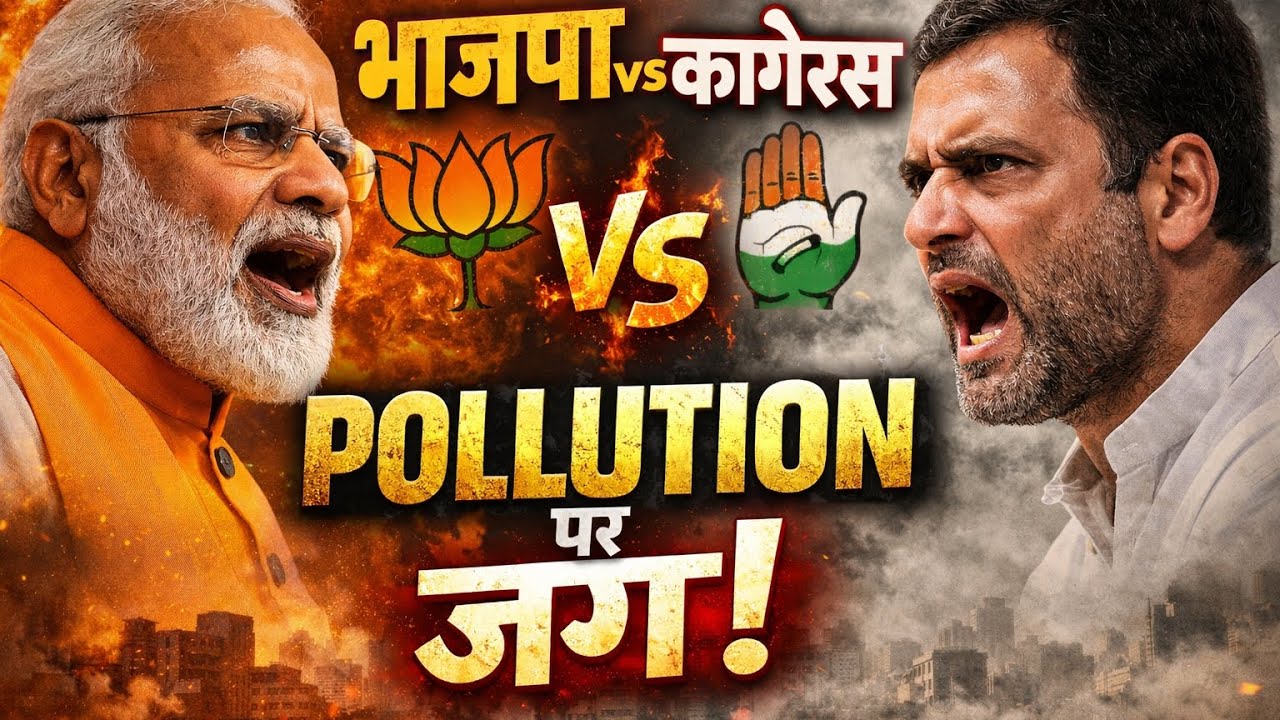 Pollution पर लड़ाई BJP vs Congress की… भुगत रही है जनता!