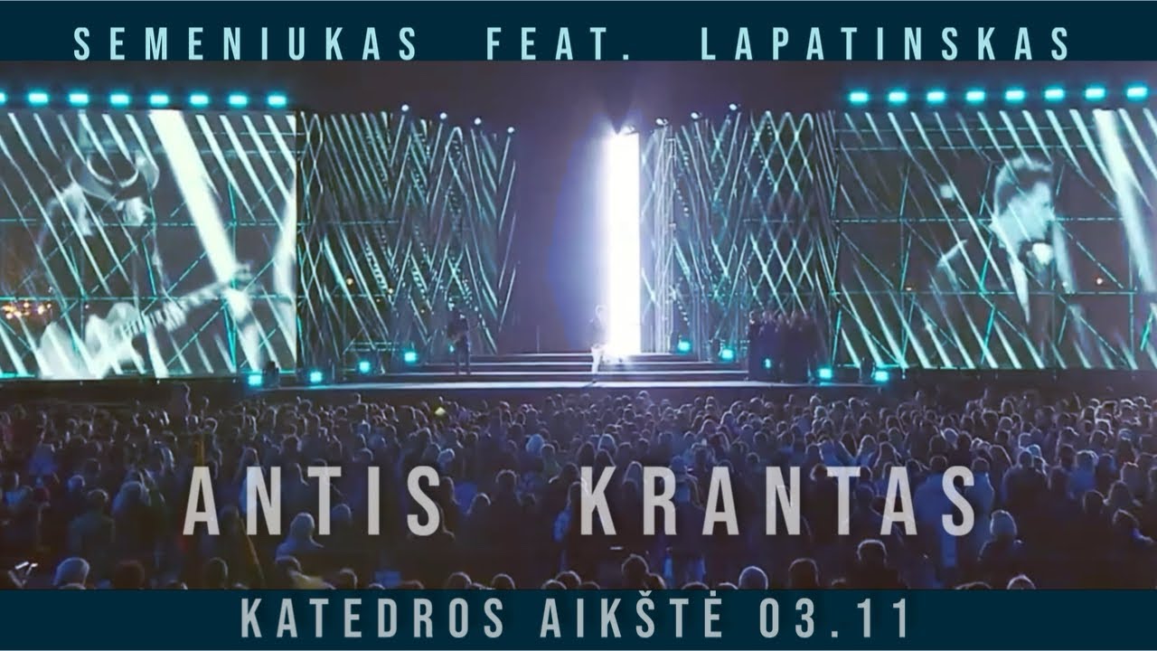 Antis - Krantas | Justinas Lapatinskas & Robertas Semeniukas | Katedros aikštė, 2025 03 11