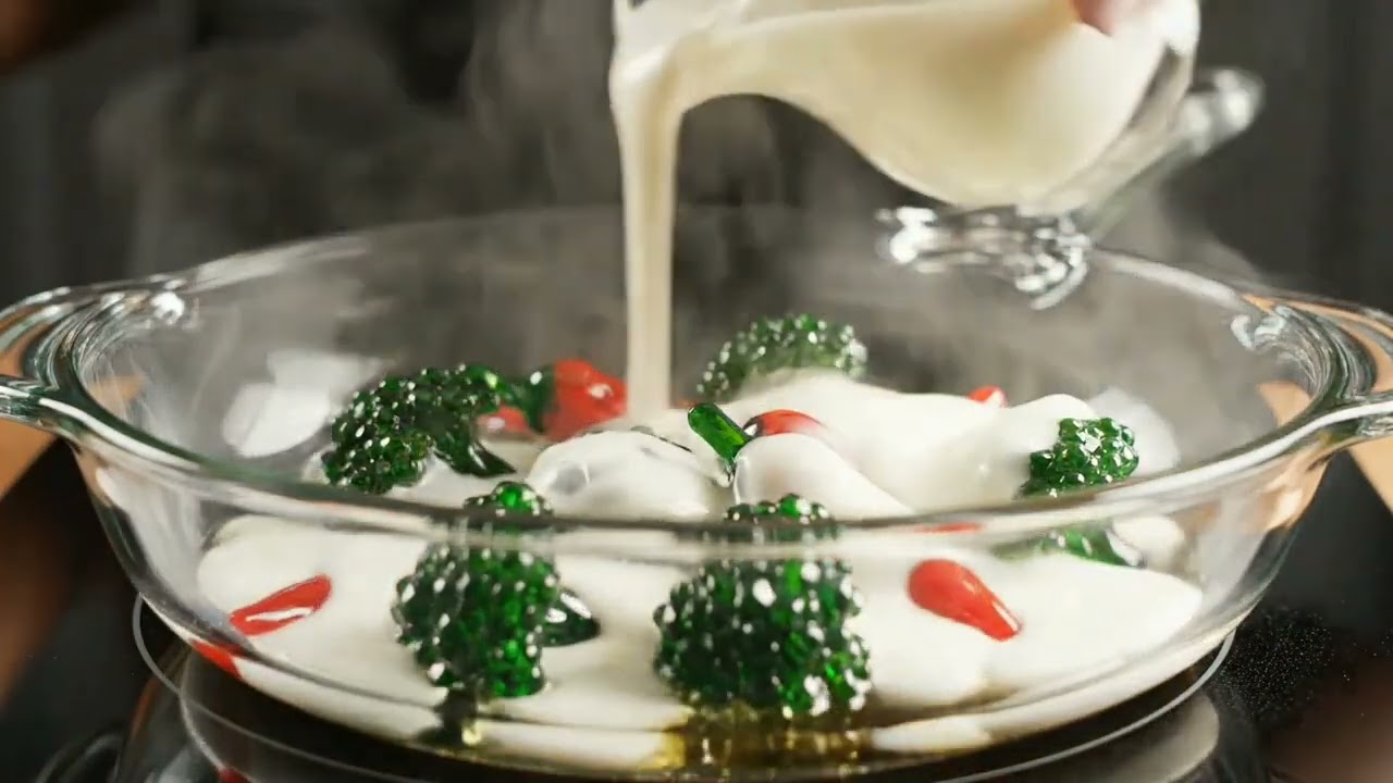 This Glass Pasta Cooking Is So Satisfying 🍝 | Aesthetic & Relaxing