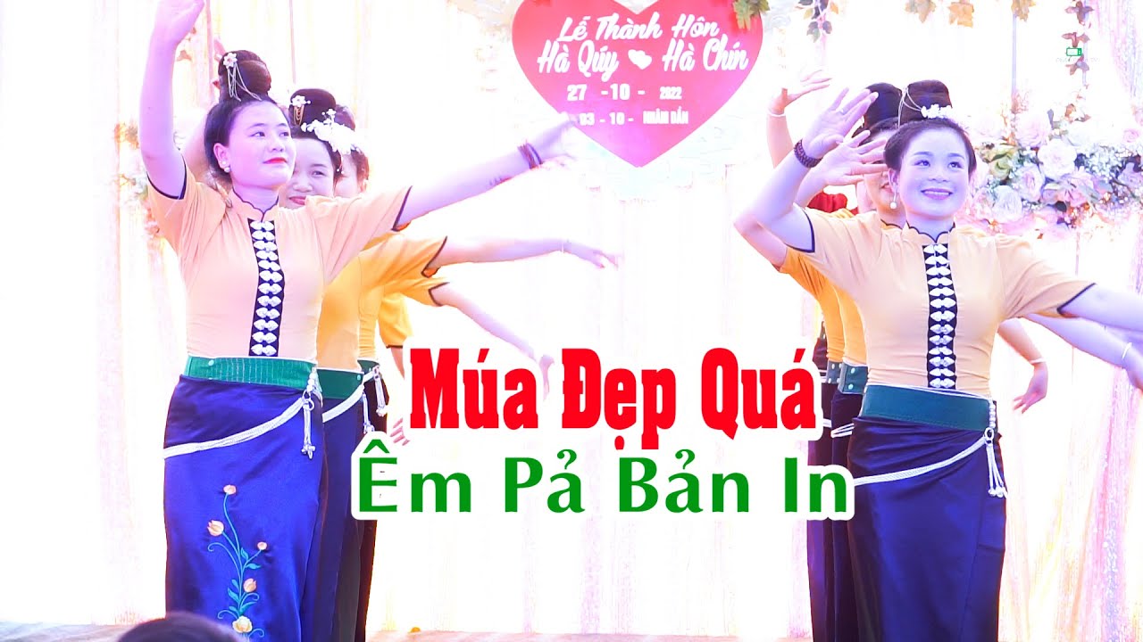 VŨ ĐIỆU QUÊ EM ❤️ ĐỘI VĂN NGHỆ BẢN IN 💝 MỪNG LỄ THÀNH HÔN HÀ QUÝ & HÀ CHÍN TẠI BẢN IN, CHIỀNG LƯƠNG.