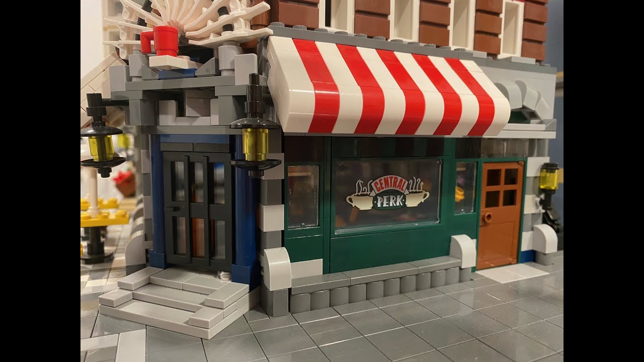 Lego Cafe Corner 10182 and FRIENDS 21319 combined MOC