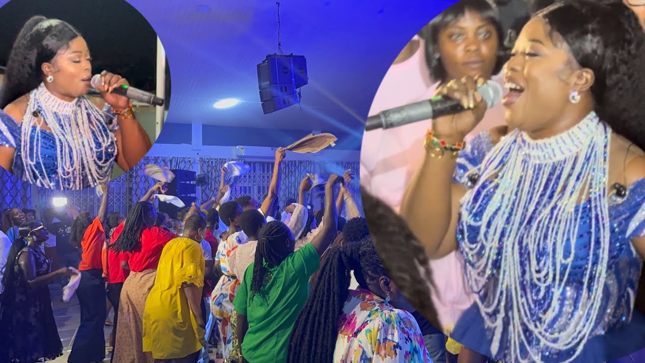 Nana Adobea Sikapa grand entry and powerful ministration at Lioness Impact 2025❤️🔥