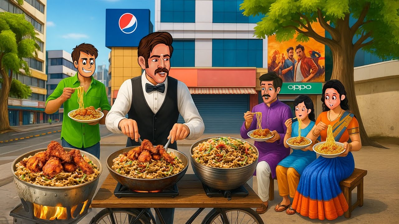 نوڈلز بریانی بیچنے والا | New Urdu Stories 2025 | Urdu Kahaniya | Urdu Story | Stories in Urdu