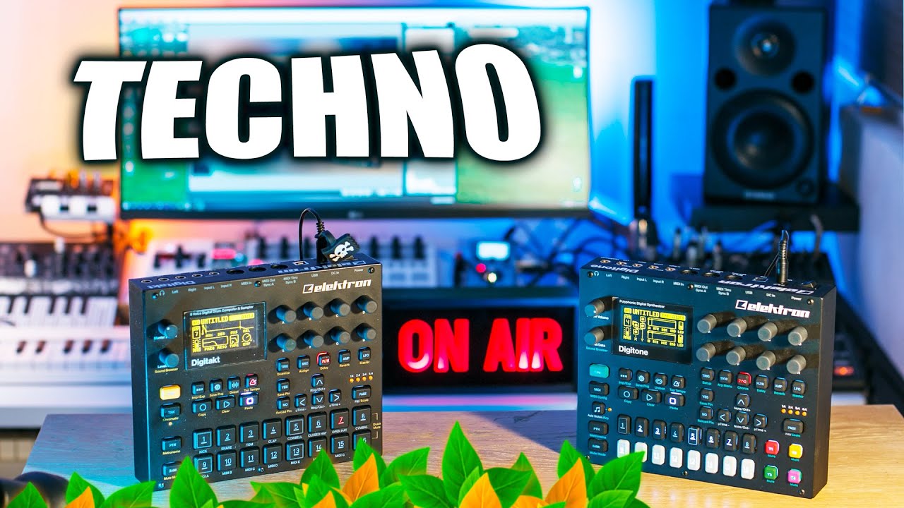 Techno progressive pattern/Digitakt Digitone