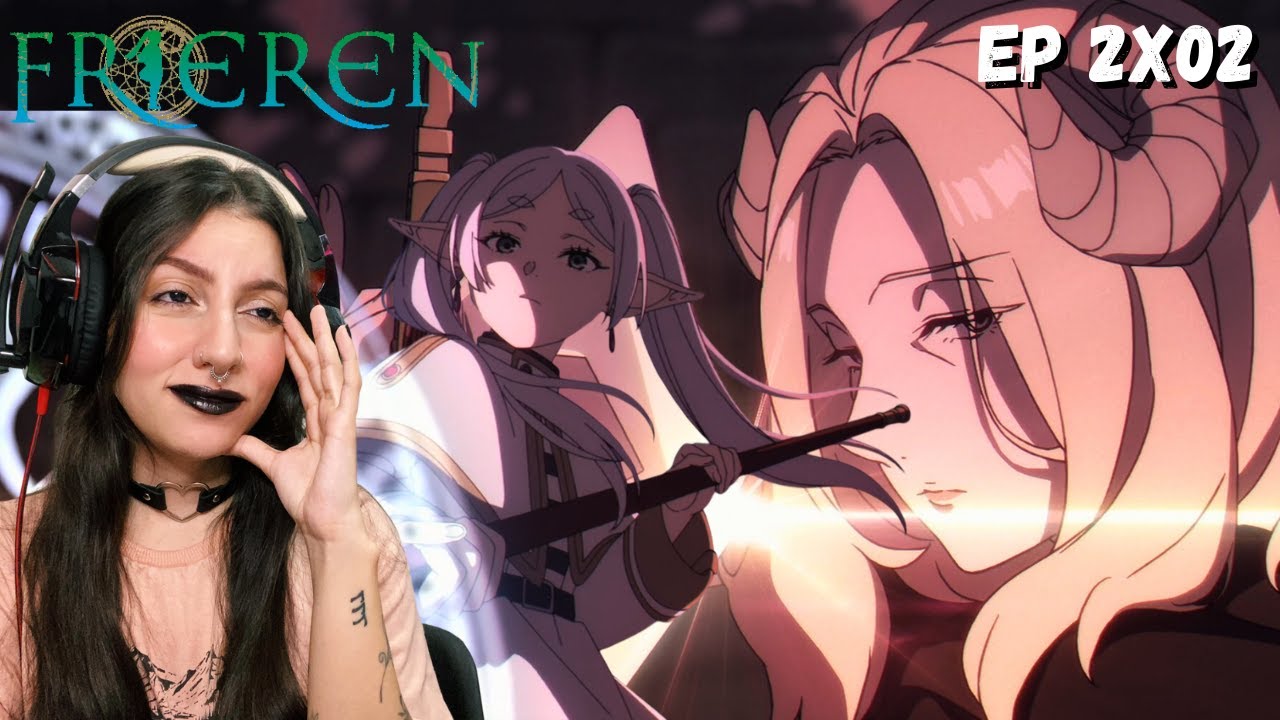 Frieren react ep 2 temp 2 | FRIEREN CONTRA DEMÔNIO DA ESPADA