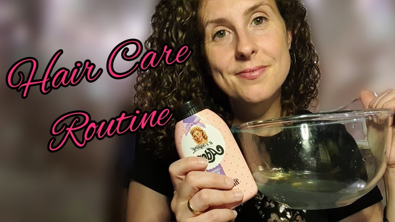 MY HAIR CARE ROUTINE ricci edition [ASMR ITA]