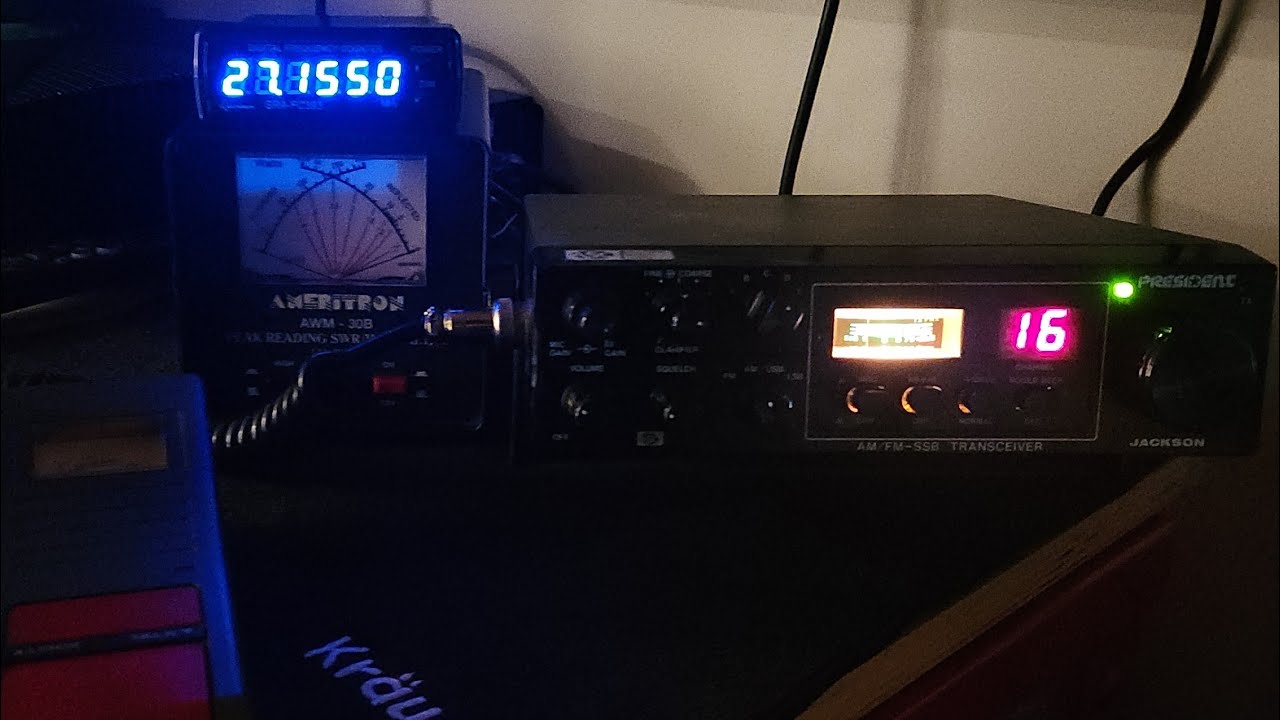 Frequency Counter Installation In President Jackson CB Radio