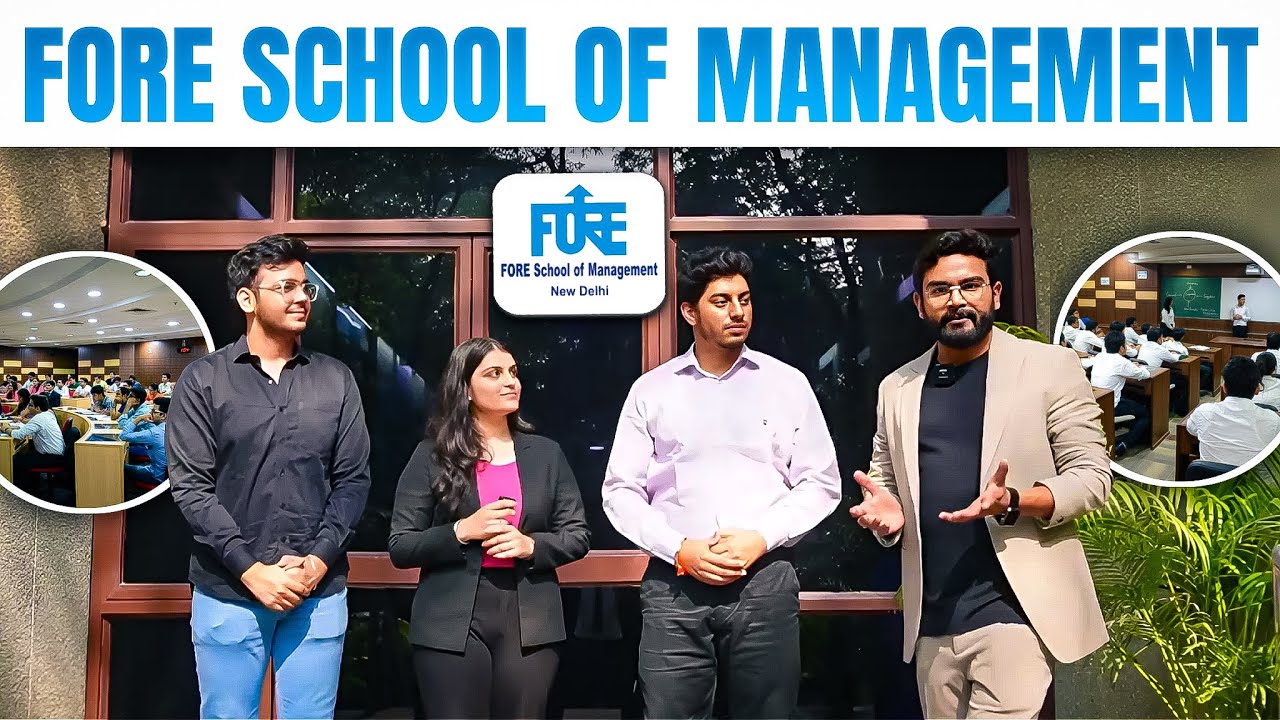 Life at FORE Delhi campus | Reality of MBA life revealed by FORE Student