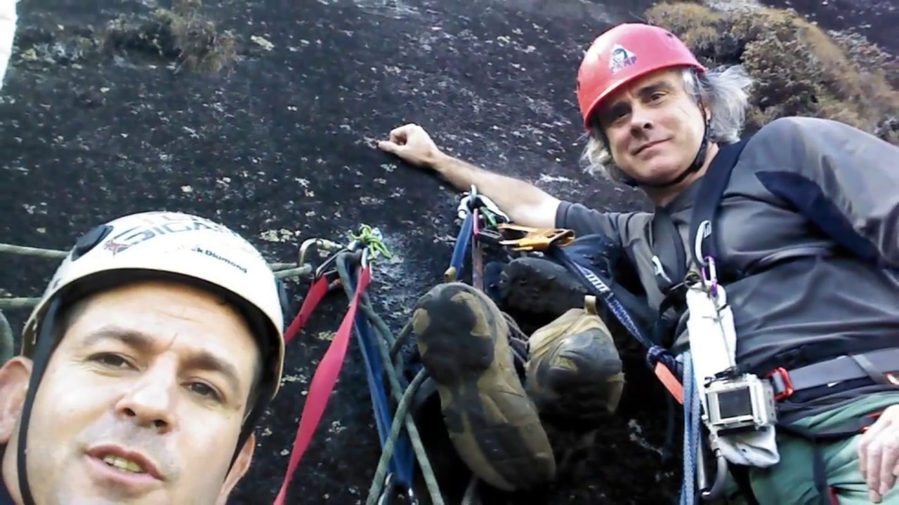 Curso Avan&ccedil;ado de Escalada em Rocha Terra de Gigantes