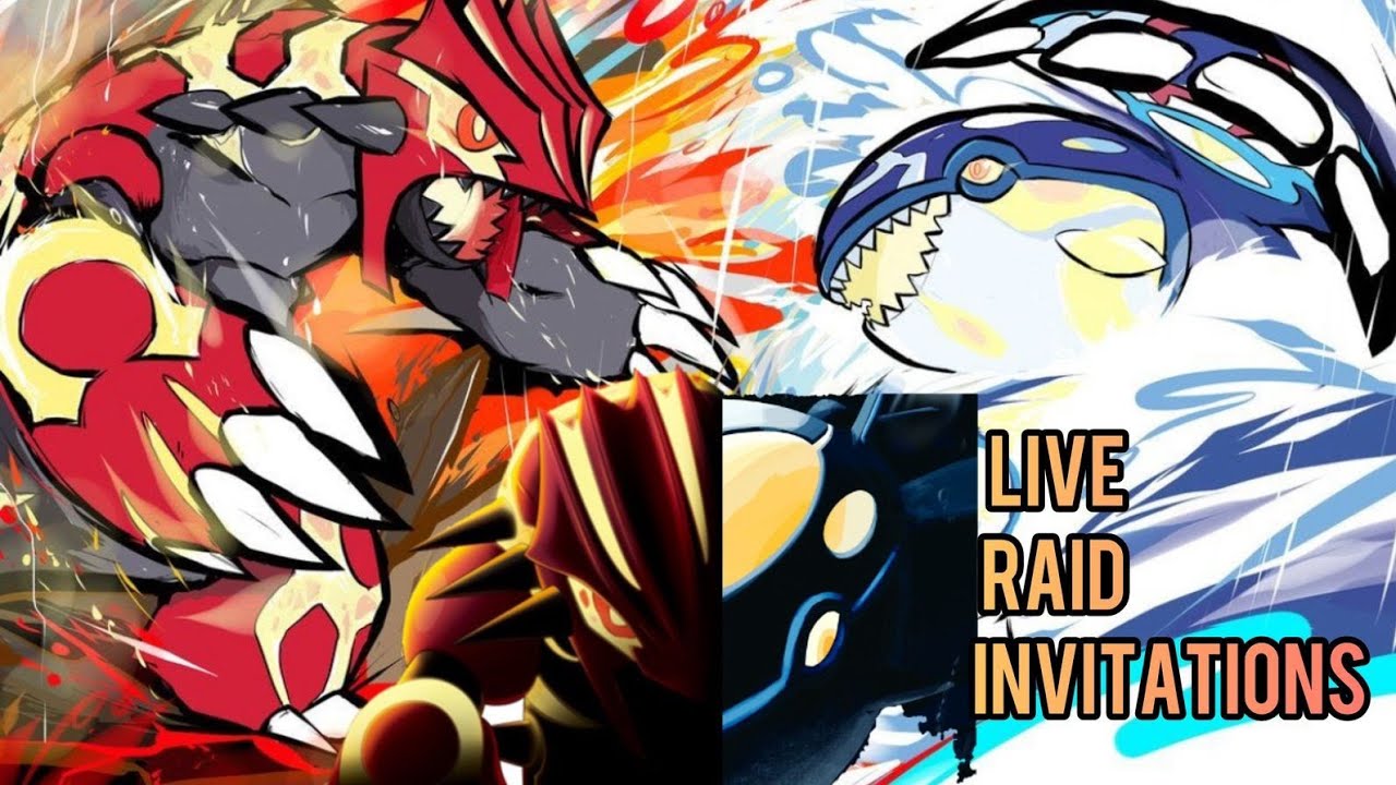 Early access for the Primal Groudon and Kyroge and last chance to do shadow lugia and Ho-Oh#pokemon