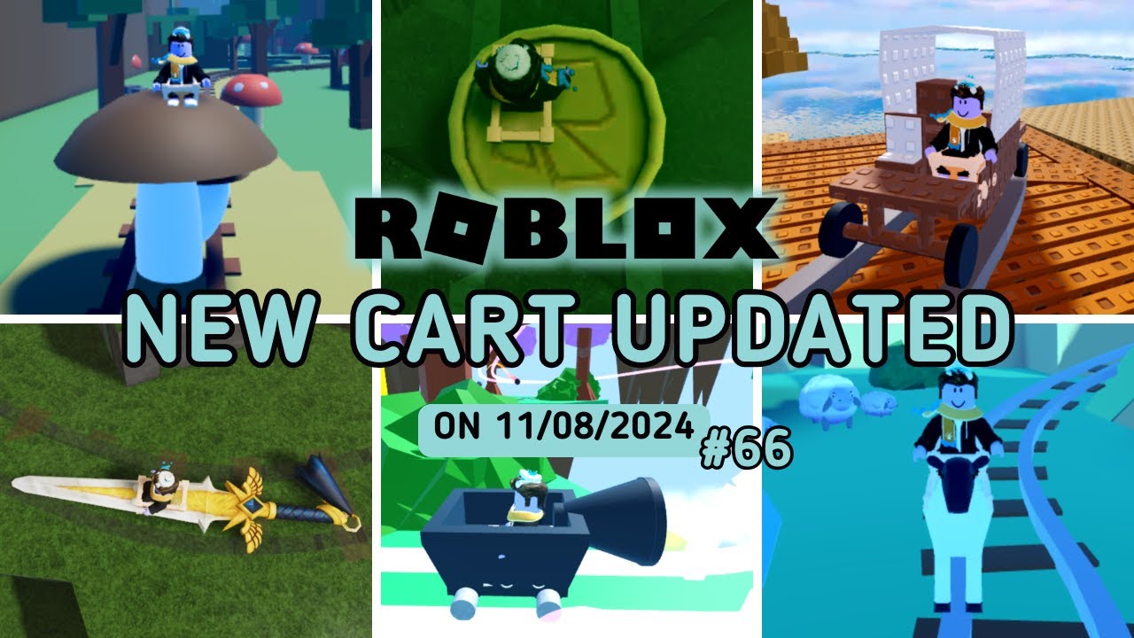 Roblox | Create a Cart Ride | New Carts Updated on 11/08/2024 #66