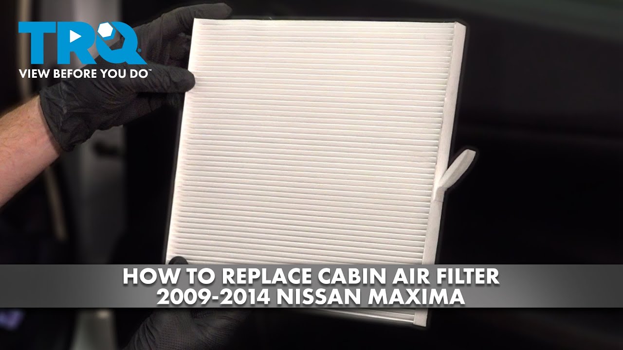 How to Replace Cabin Air Filter 2009-2014 Nissan Maxima