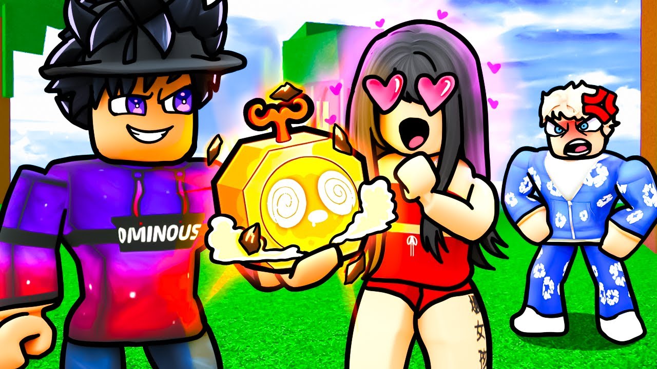 Я открыла Божественный портал, и её парень начал ревновать! (Roblox Blox Fruits)