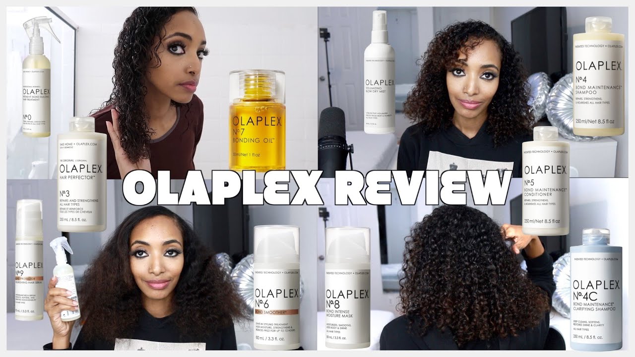 FULL OLAPLEX LINE 0 to 9 REVIEW ON CURLY HAIR: WHAT I LIKE & DON'T LIKE
