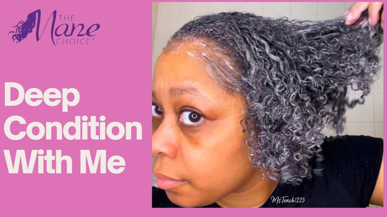 Deep Condition With Me Ft. The Mane Choice Manetabolism Hair Mask