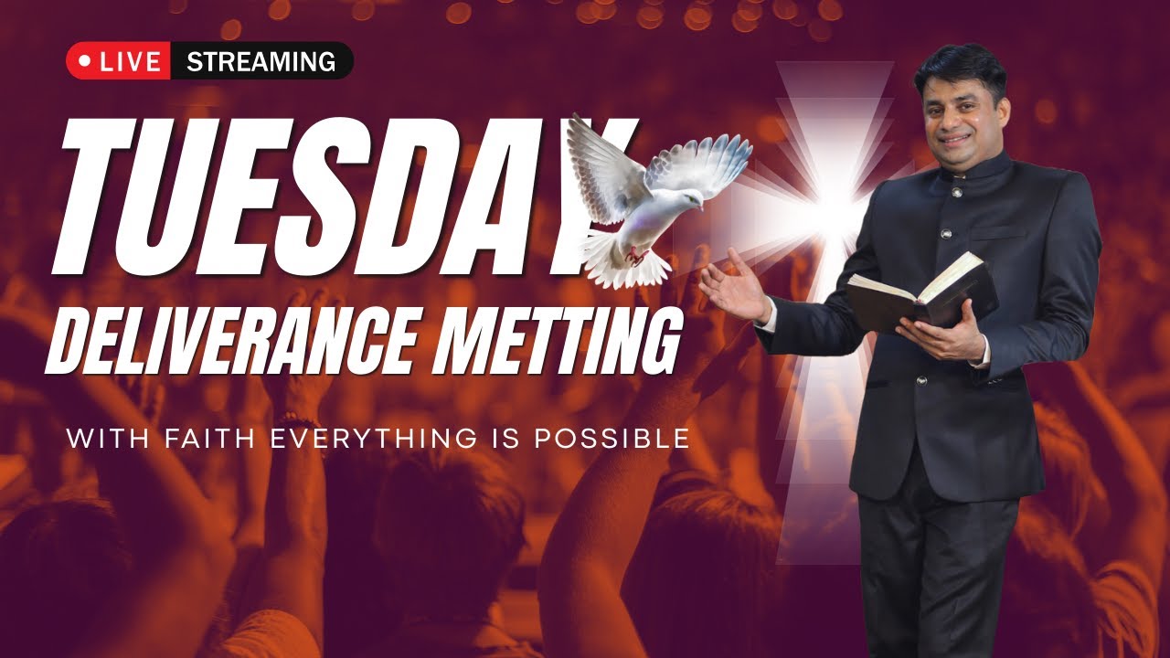 🔴 LIVE TUESDAY DELIVERANCE MEETING |16 DECEMBER 2025 | PR. BINU VAZHAMUTTOM | ELOHIM GWC