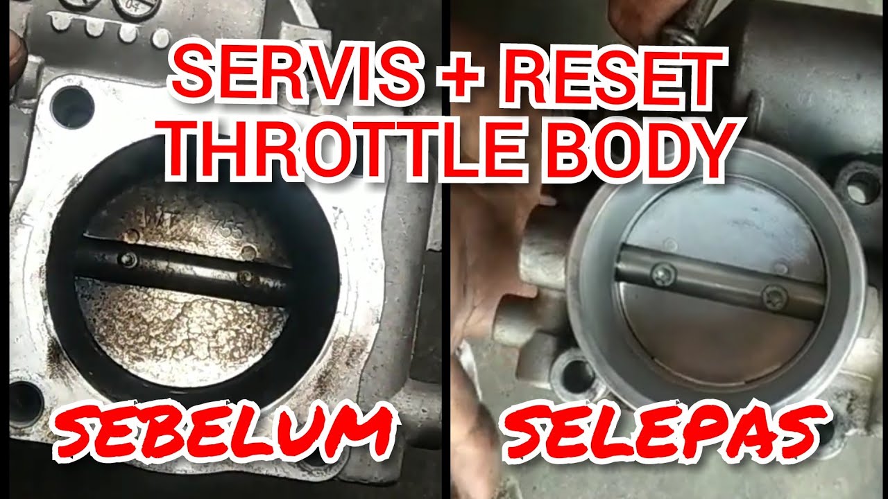 SERVICE & RESET THROTTLE BODY | PERSONA | #projek62 I Lihat DESCRIPTION
