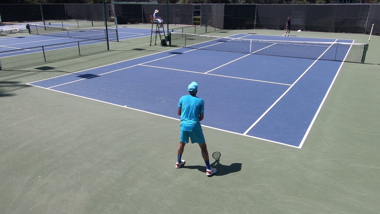 2018 Boy's18 Aryan Chaudhary vs Eric Hadigian, (Finals) USTA NorCal Sectional Championship, 64 60