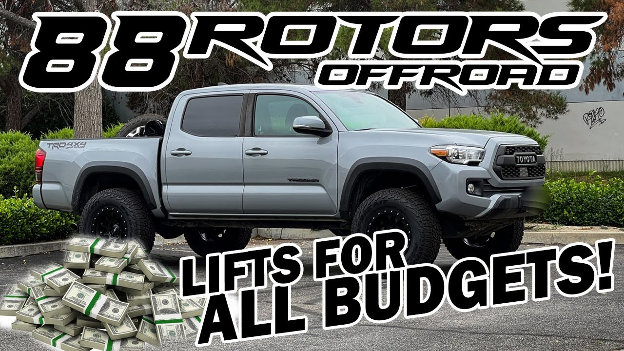 TOYOTA TACOMA SUSPENSION LIFT KITS FOR ALL BUDGETS!