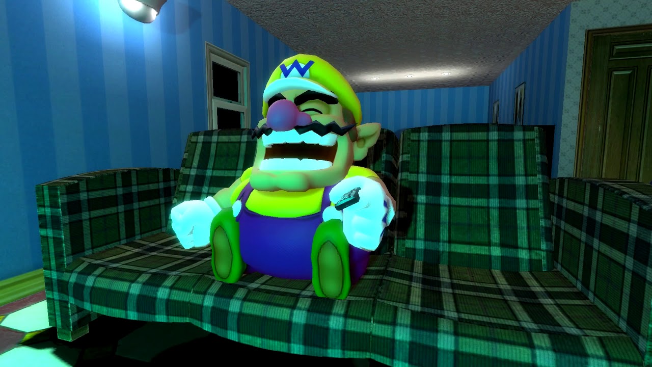 [Gmod] Wario dies at midnight after refusal to buy chocolate from salesman.mp4