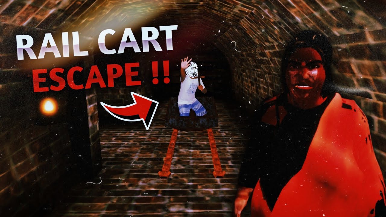 Rail Cart Escape In MANJULIKA INDIAN HORROR GAME  | Prakyad