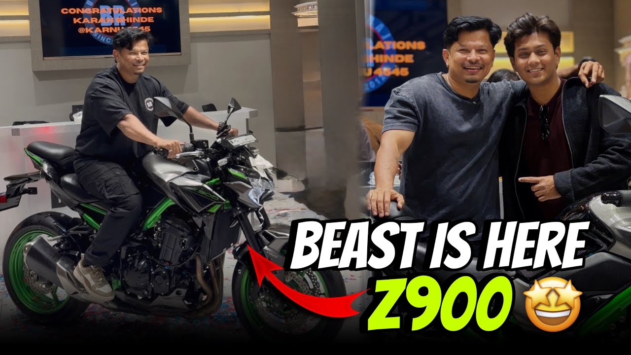 New Beast ! Kawasaki Z900 Delivery Day 🏍️🔥