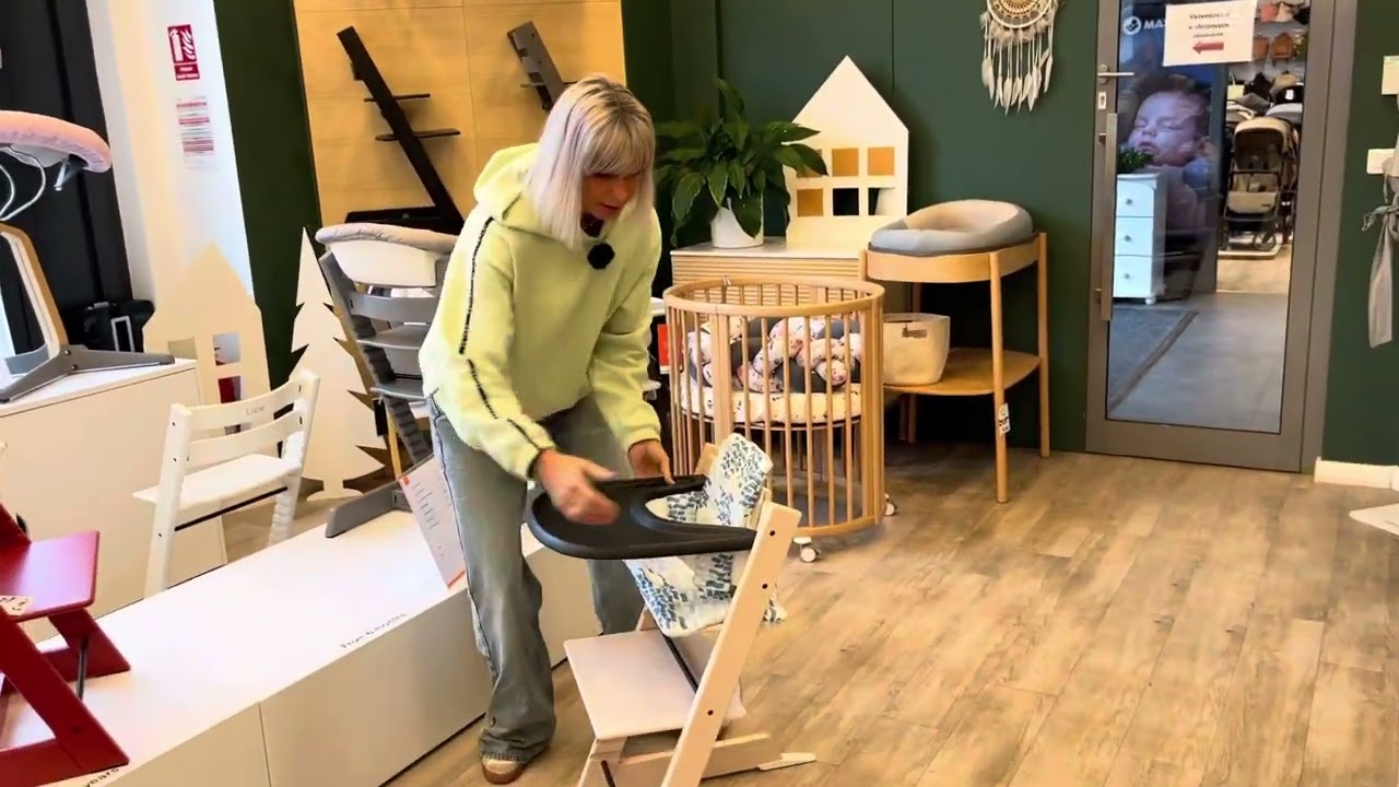Rostoucí židlička Stokke TrippTrapp | do 136kg | u nás v Trendy Baby Praha