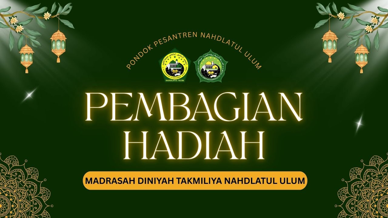 🔴LIVE PEMBAGIAN HADIAH SANTRI PUTRA & PUTRI  II  PP NAHDLATUL ULUM 01  II  10 FEBRUARY 2026