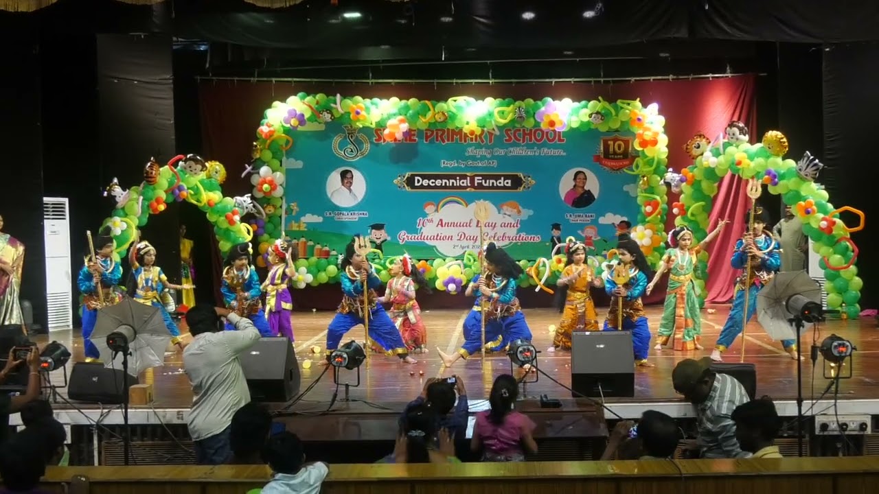 SHINE PRIMARY SCHOOL, KHADI COLONY, TIRUPATI-ANNUAL DAY 2022-23 - HARA HARA SHAMBU SONG