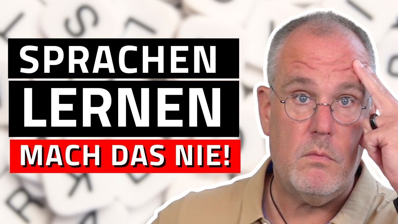 Sprachen lernen: Darum bist du langsam! (5 unnötige Fehler)