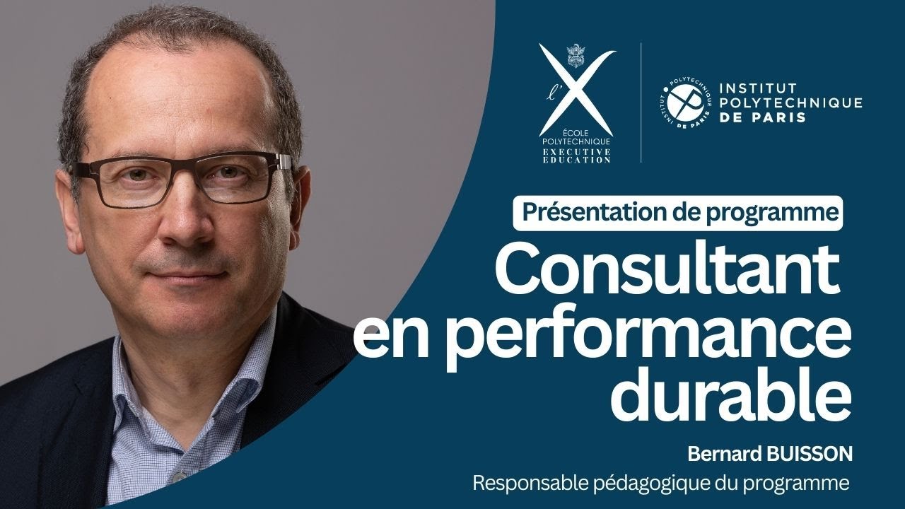 Découvrez la formation certifiante Consultant en performance durable