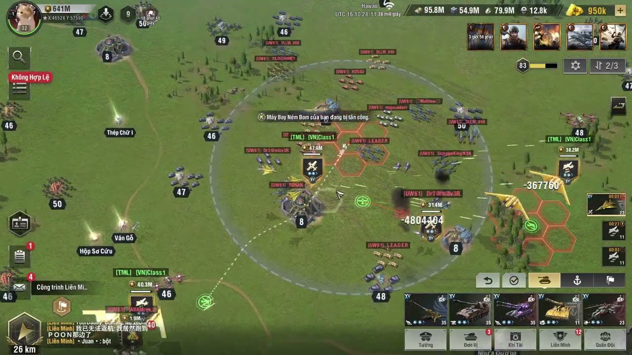Warpath [ Hawaii ]: Easy 26k+ kills in 2 hours with Bomber and B2B Defense #warpath