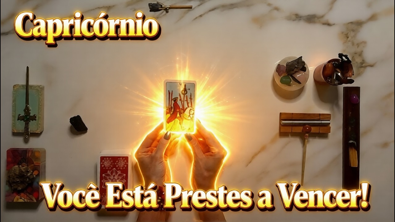 CAPRICÓRNIO ♑ PREVISÃO SEMANAL TAROT | Você Está Prestes a Vencer  🔮✨ #capricornio #tarot